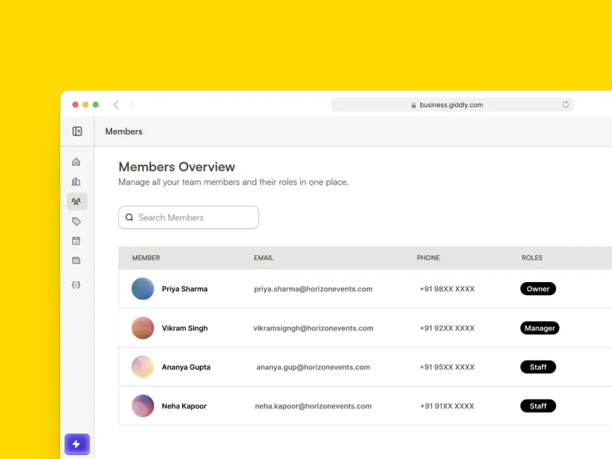 Built For Teams, Not Just Organizers.